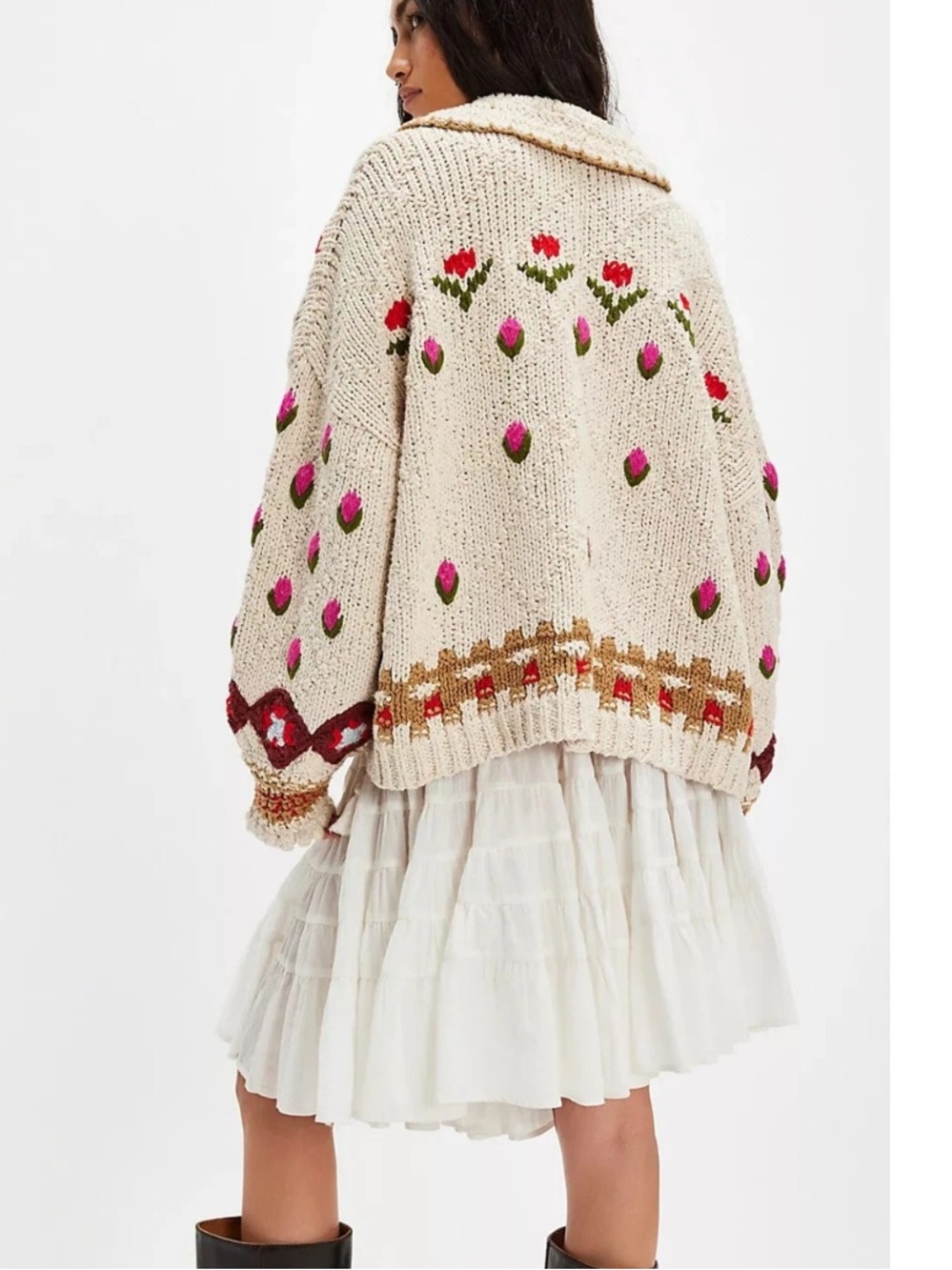 Free people rosebud cardigan - Picture 7 of 14